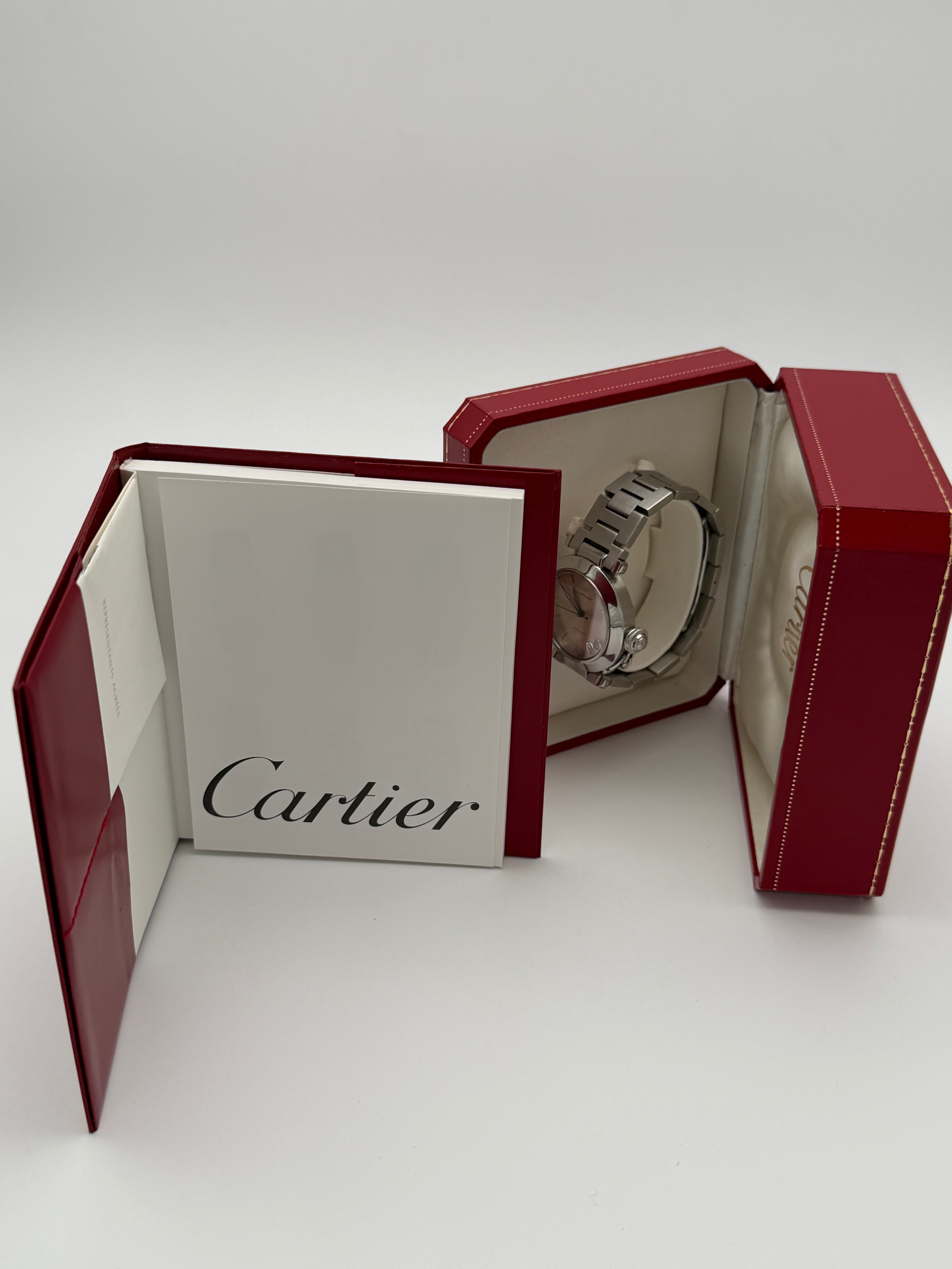 Cartier Pasha C Ref. 2324 blue hands Mechanical movement