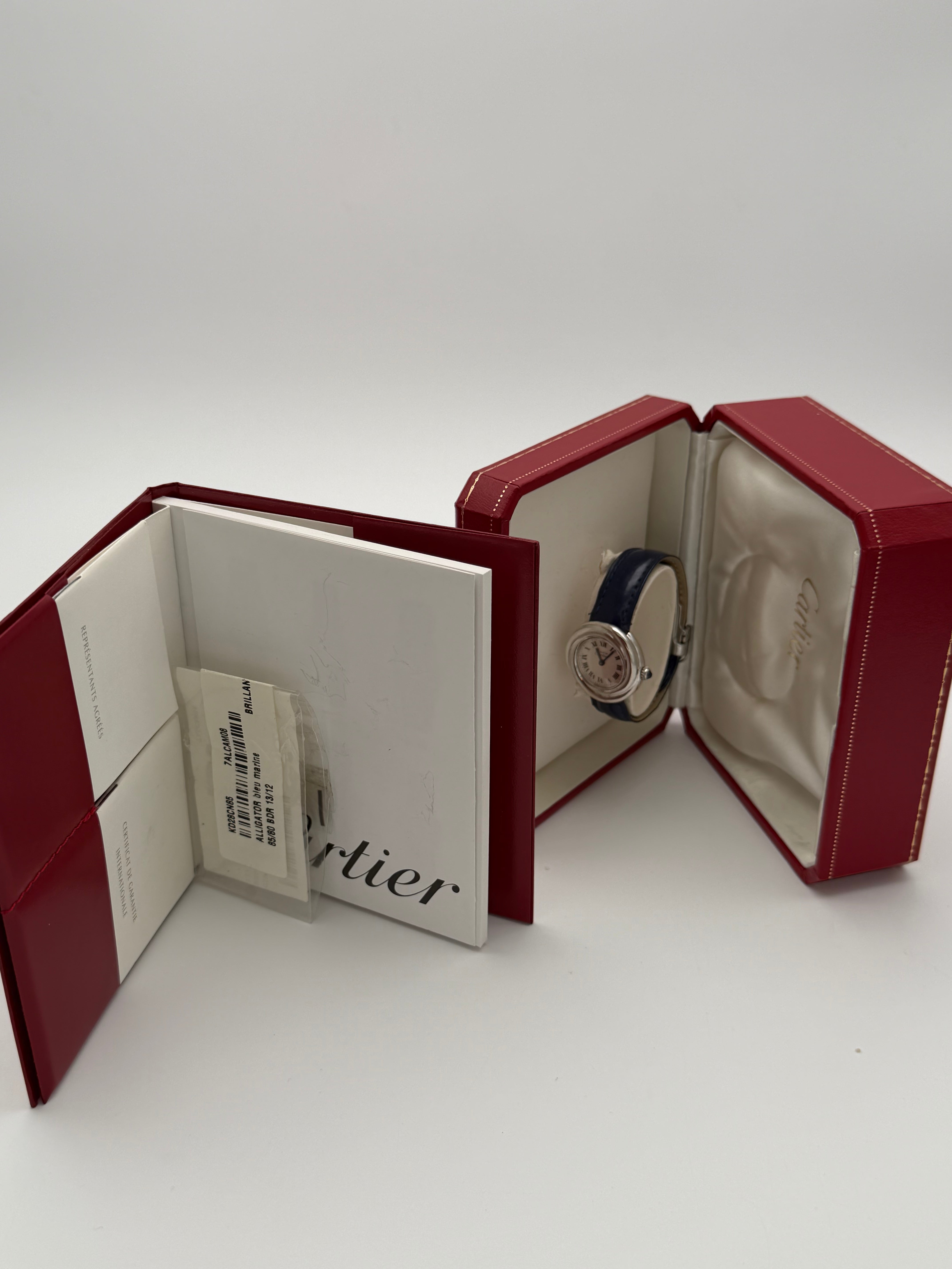 Cartier "Trinity" from the Must de Cartier collection – Ref. 2439 – 925 Silver – Full Set
