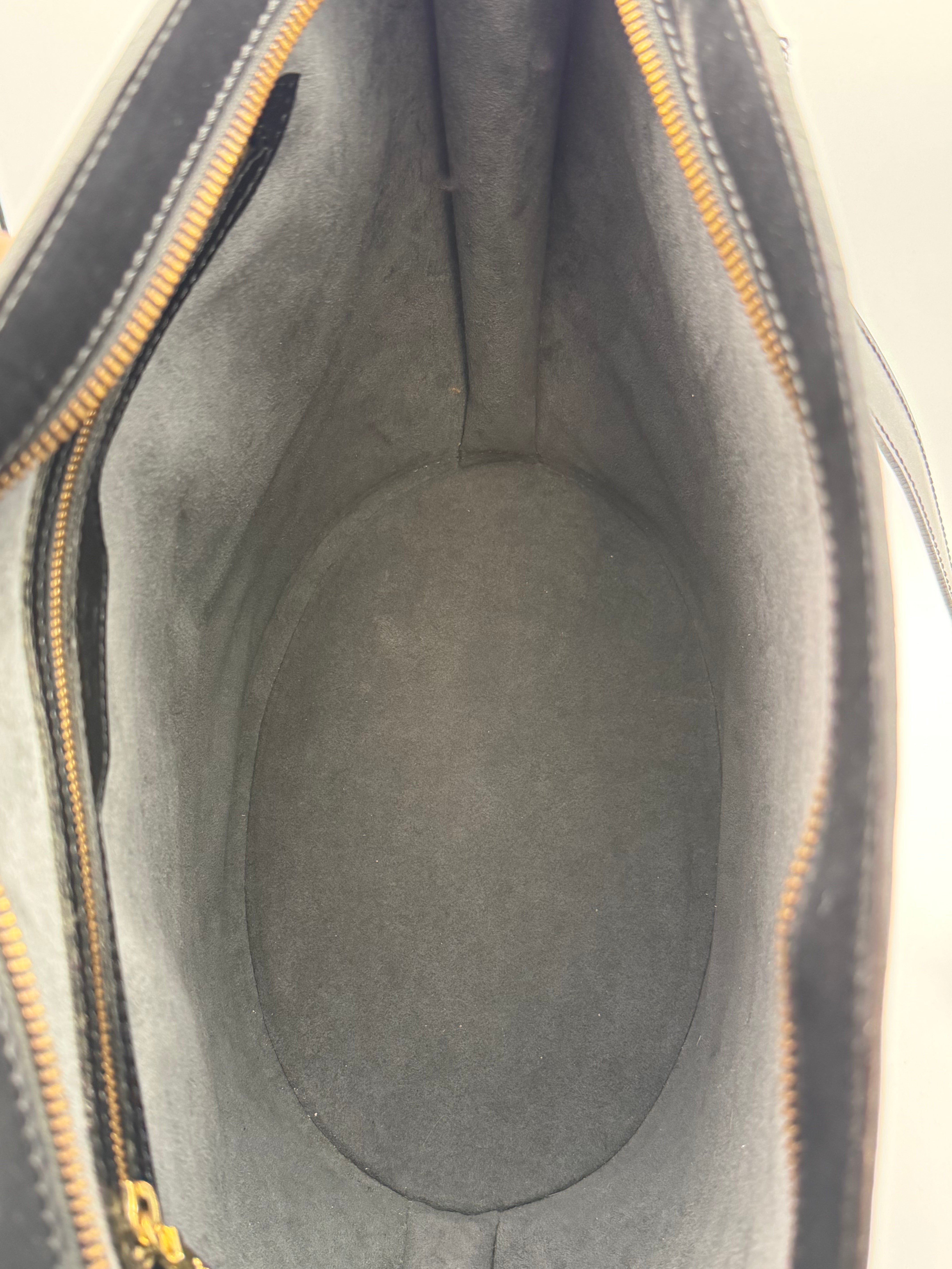 Louis Vuitton Black Epi Leather Saint Jacques Bag