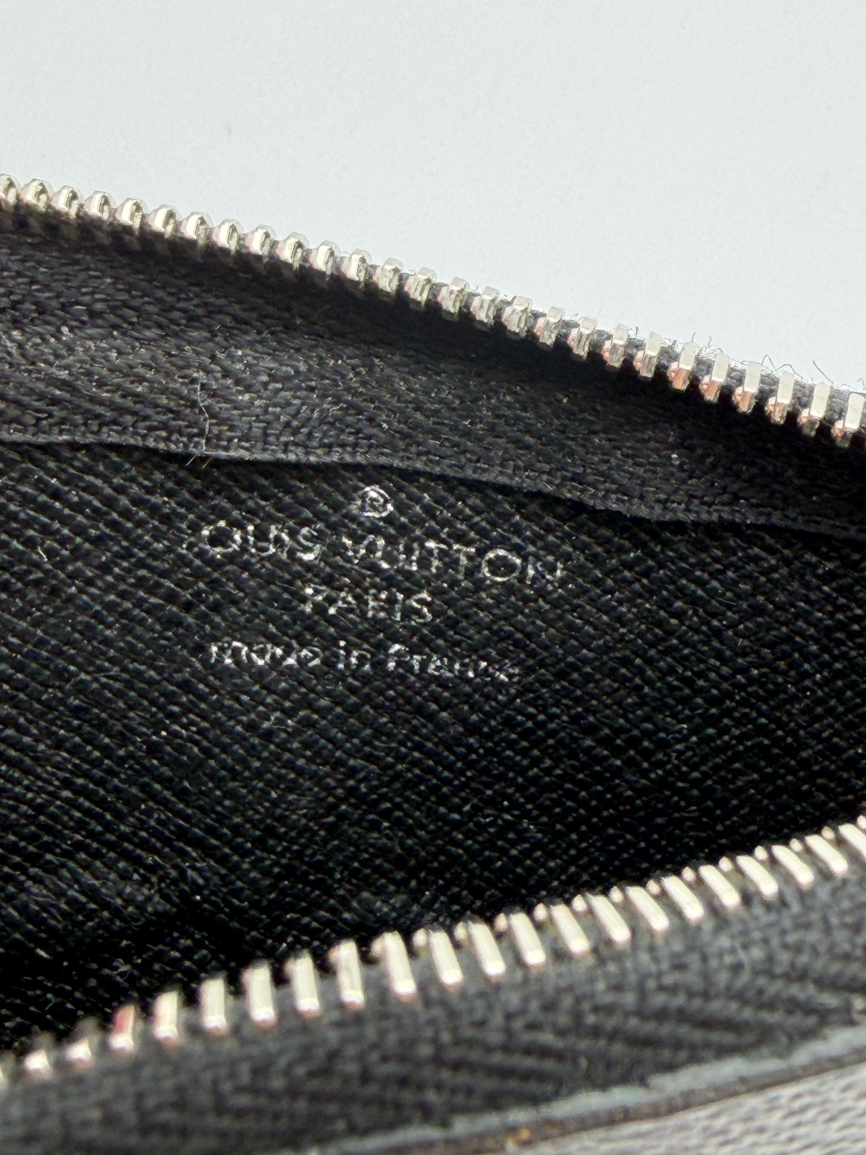 Louis Vuitton Pochette Cles in canvas Damier Graphite