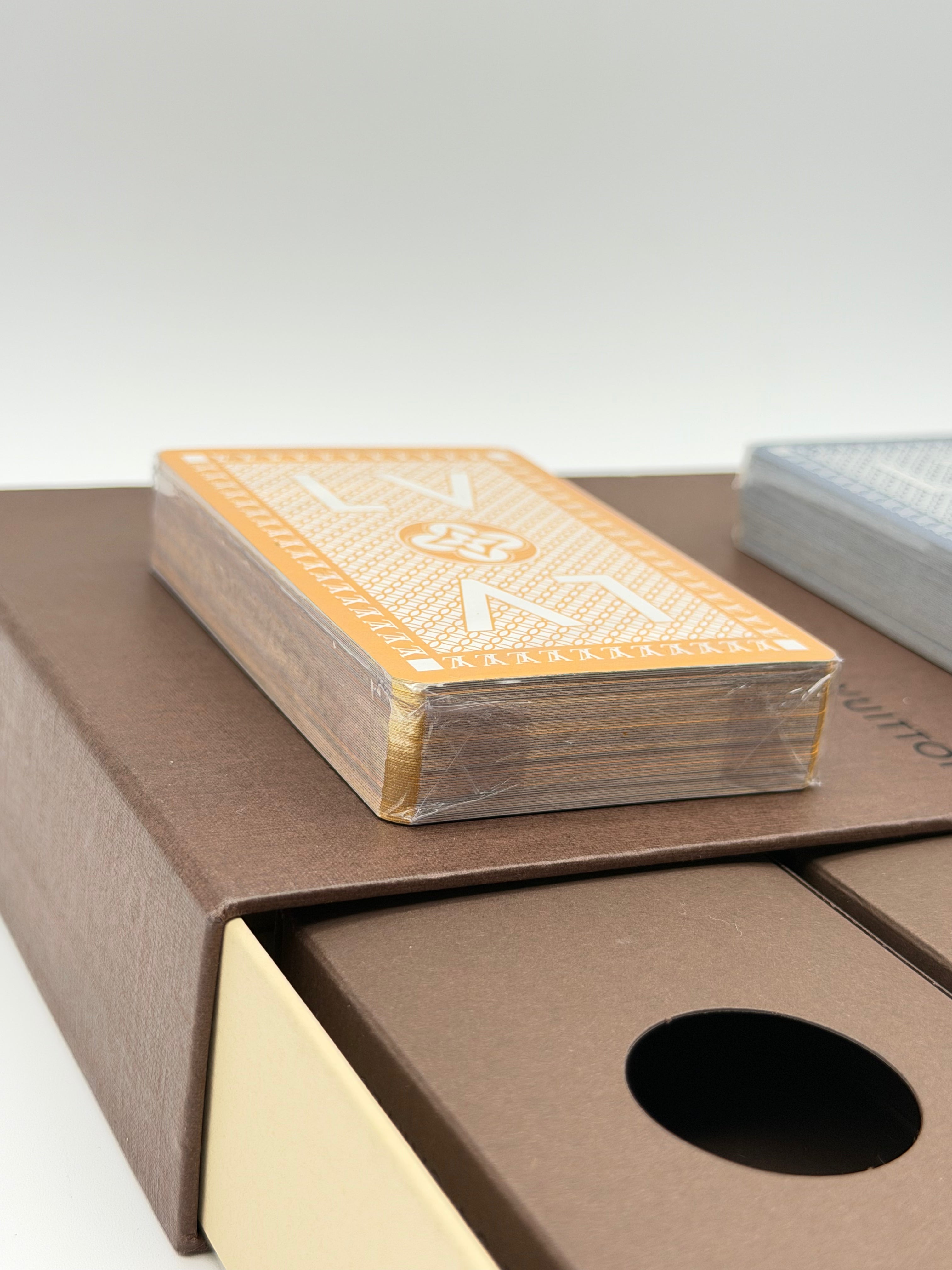 Louis Vuitton Cofanetto Vintage "Jeu de 54 Cartes" – Set 3 Mazzi