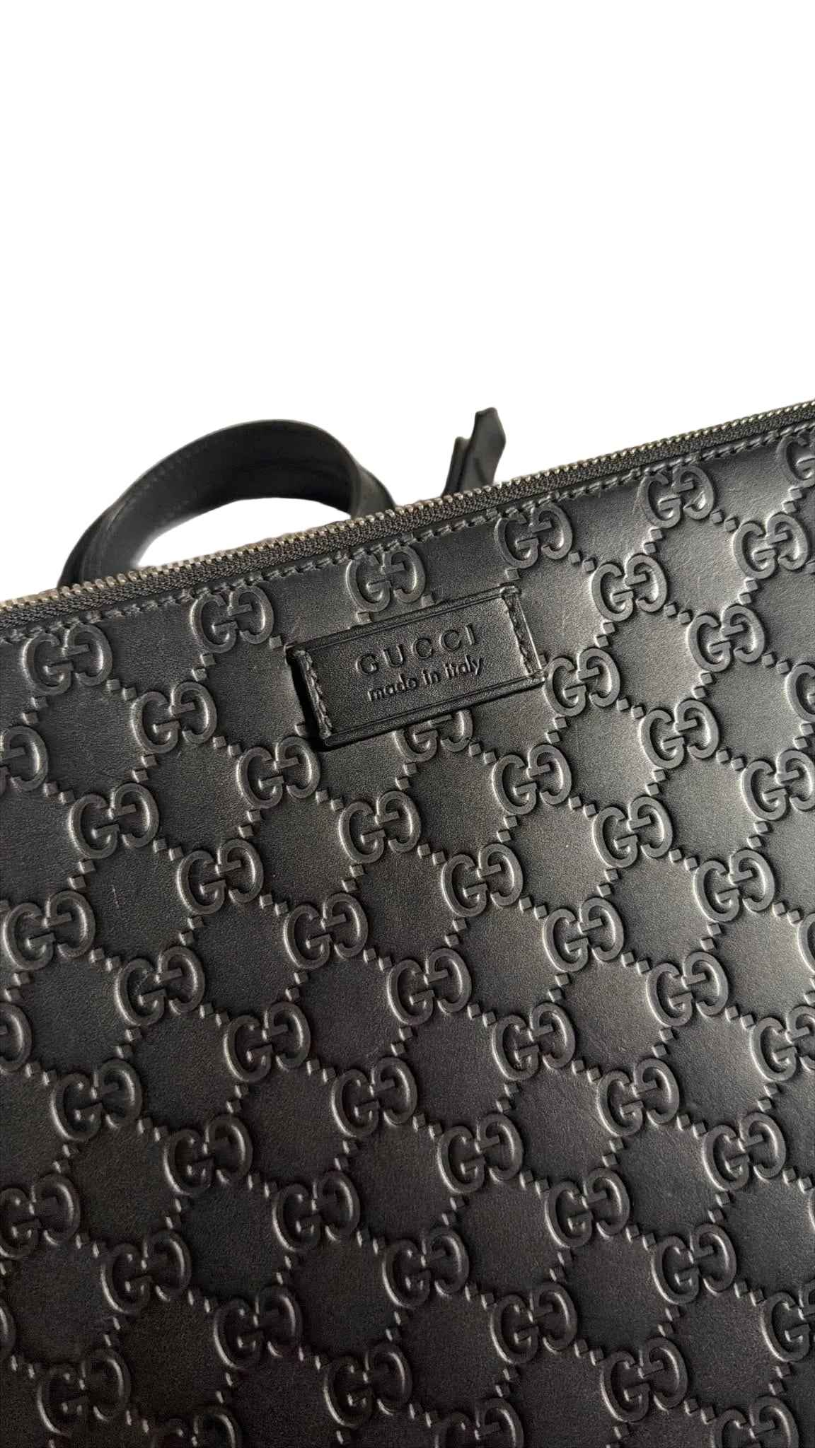 GUCCI IN PELLE GUCCISSIMA CON TRACOLLA