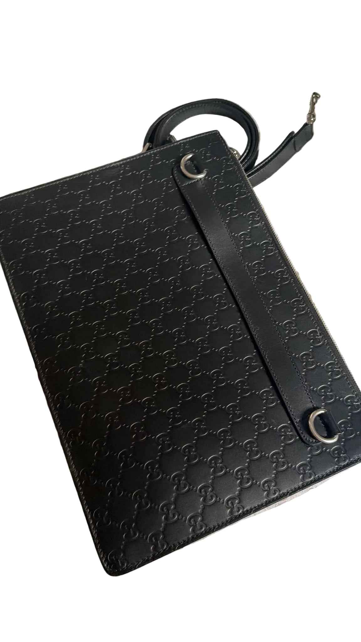 GUCCI IN PELLE GUCCISSIMA CON TRACOLLA