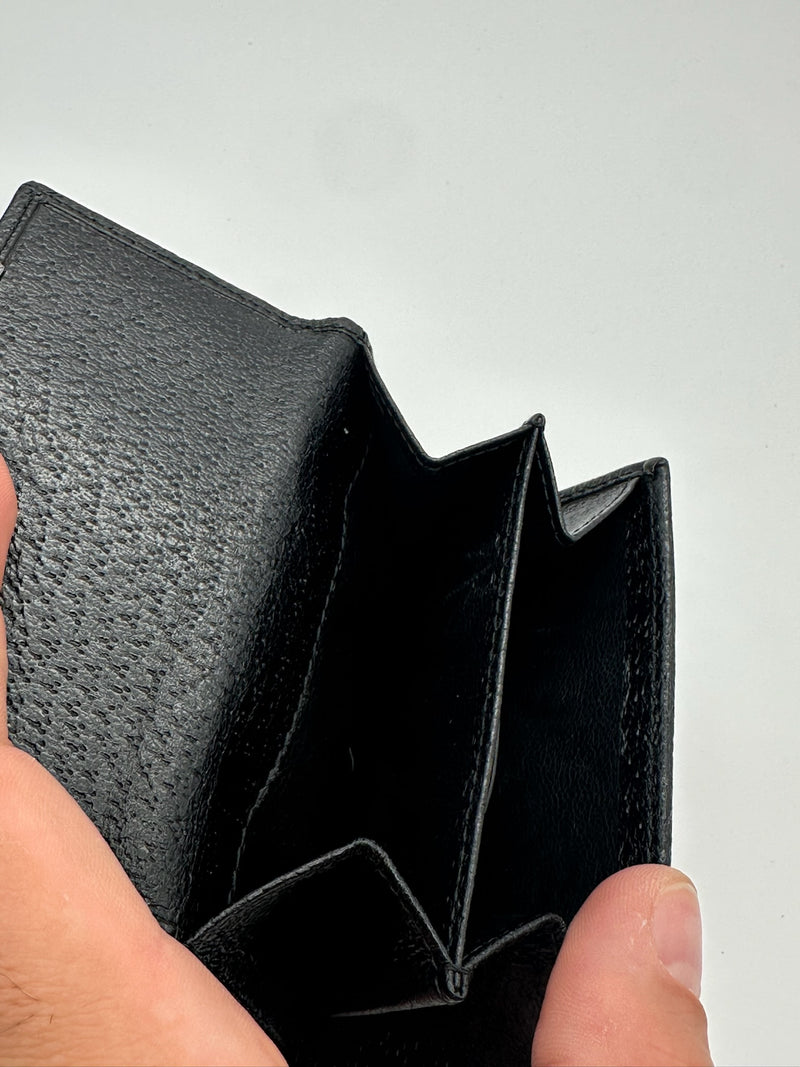 GUCCI PORTAFOGLIO COMPATTO NERO