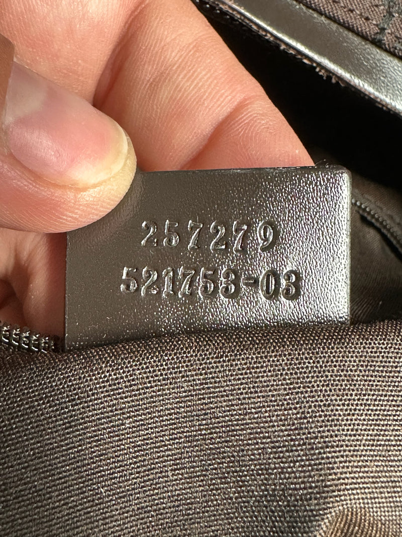GUCCI HOBO CIOCCOLATO