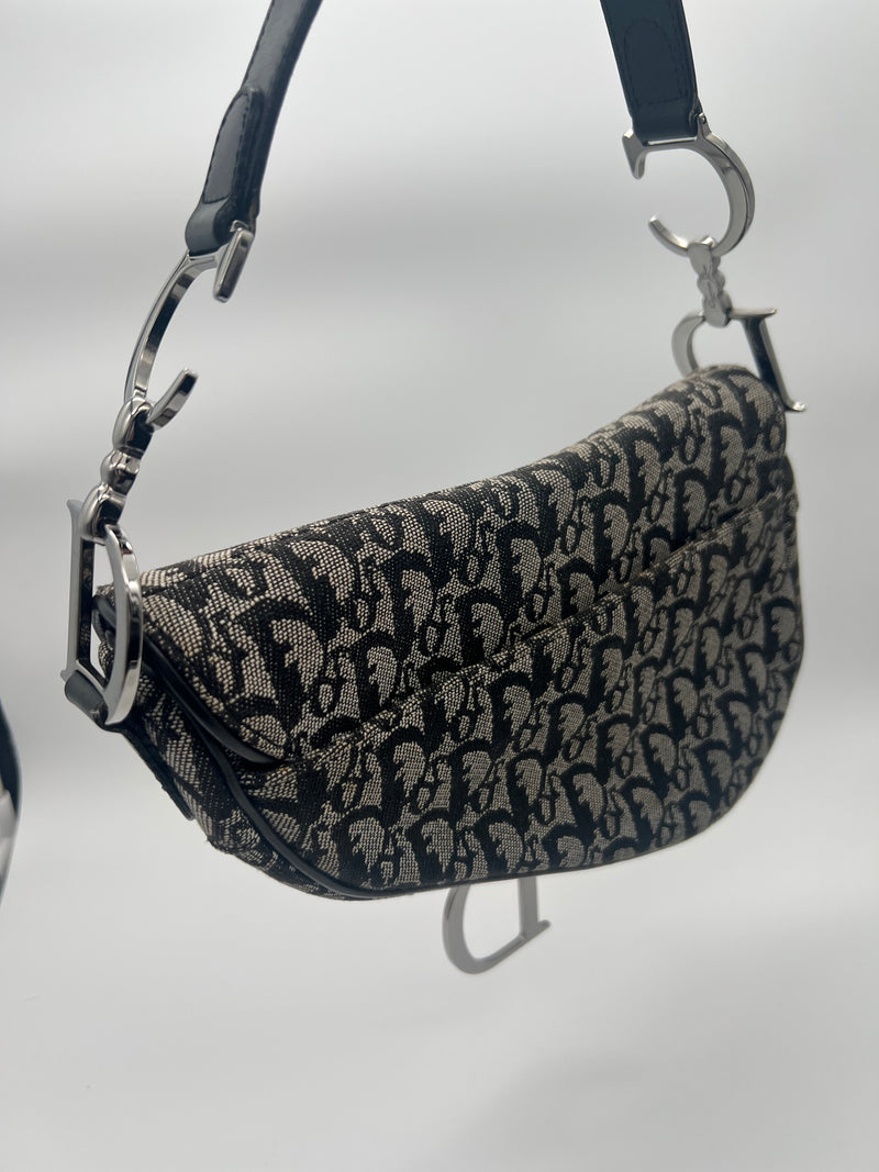 DIOR SADDLE OBLIQUE JOHN GALLIANO
