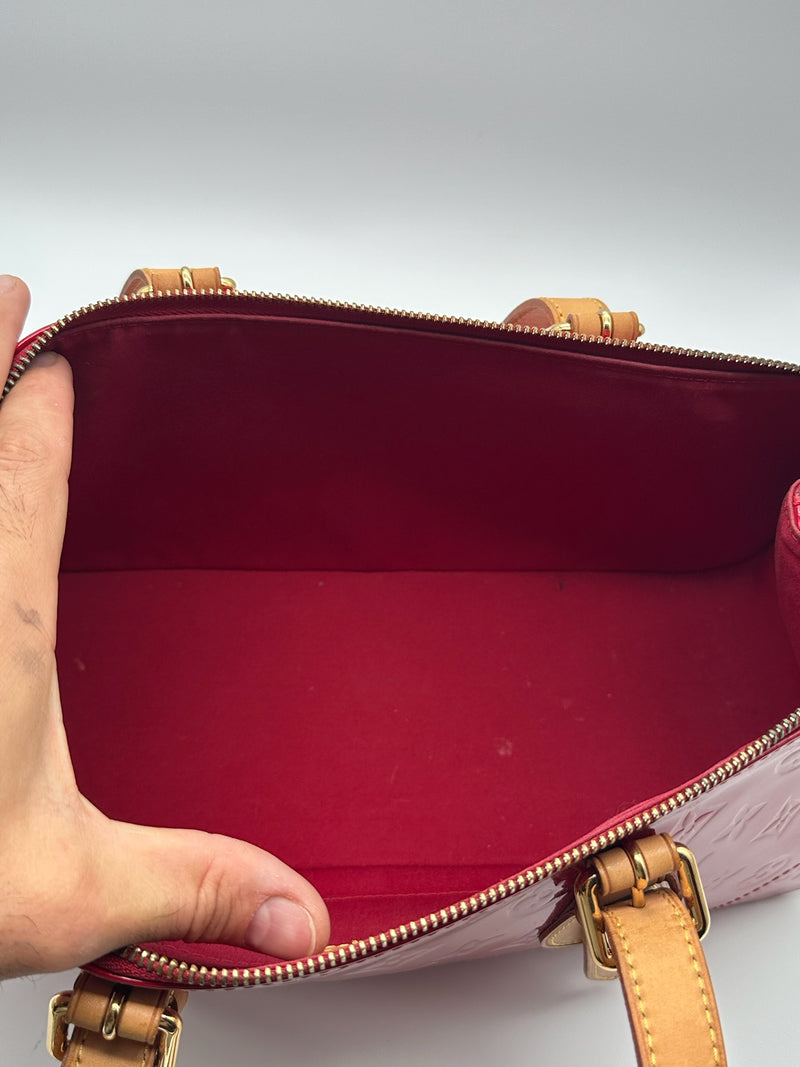 LOUIS VUITTON ROSEWOOD VERNIS ROSSA