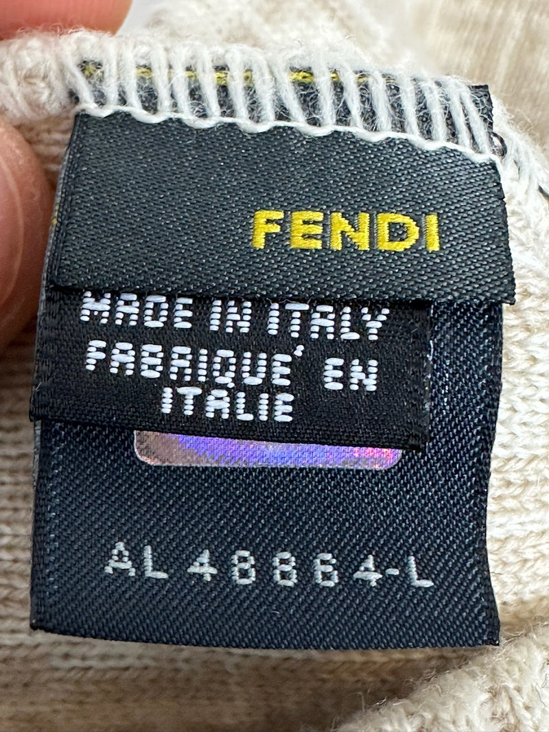 Cappellino Fendi panna