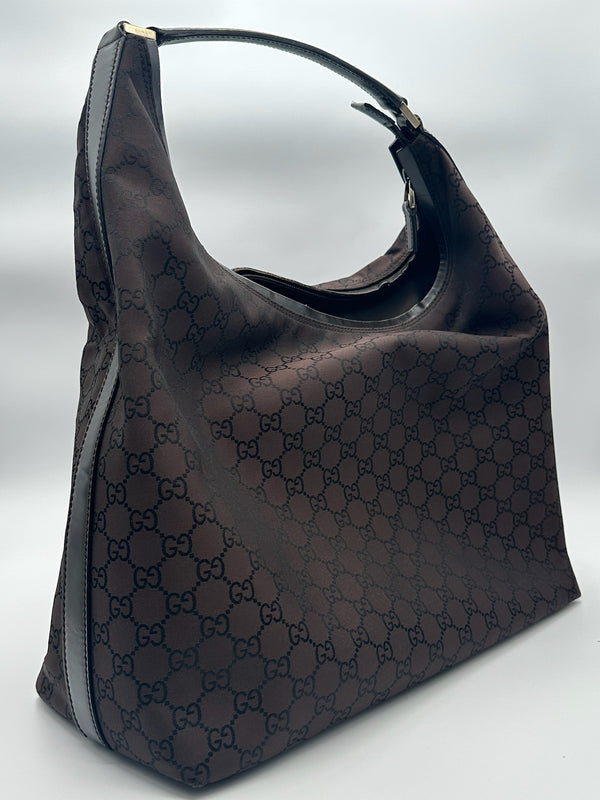 GUCCI HOBO CIOCCOLATO