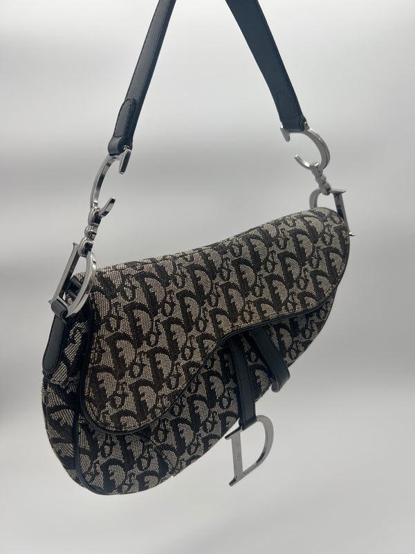 DIOR SADDLE OBLIQUE JOHN GALLIANO