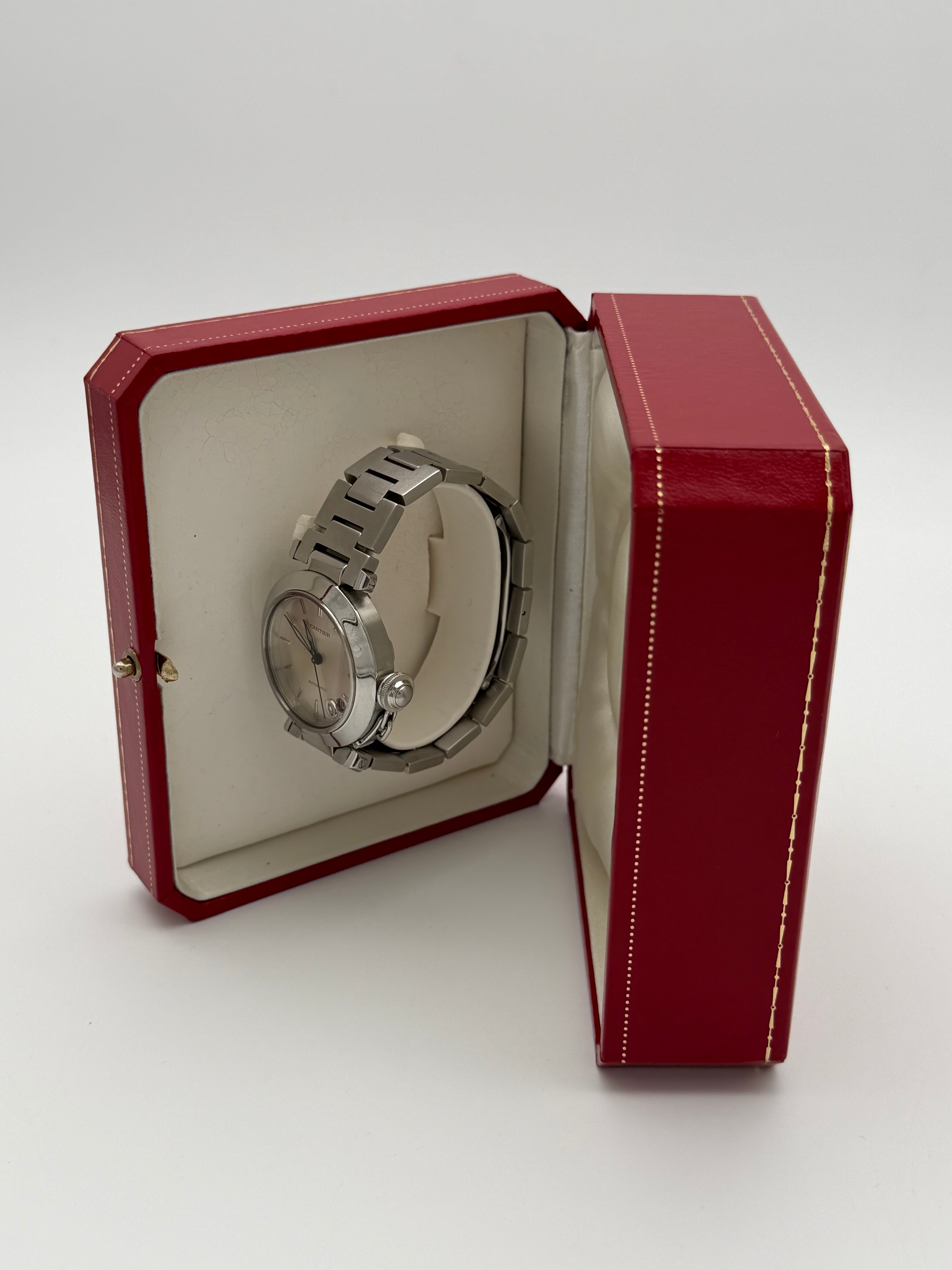 Cartier Pasha C Ref. 2324 blue hands Mechanical movement