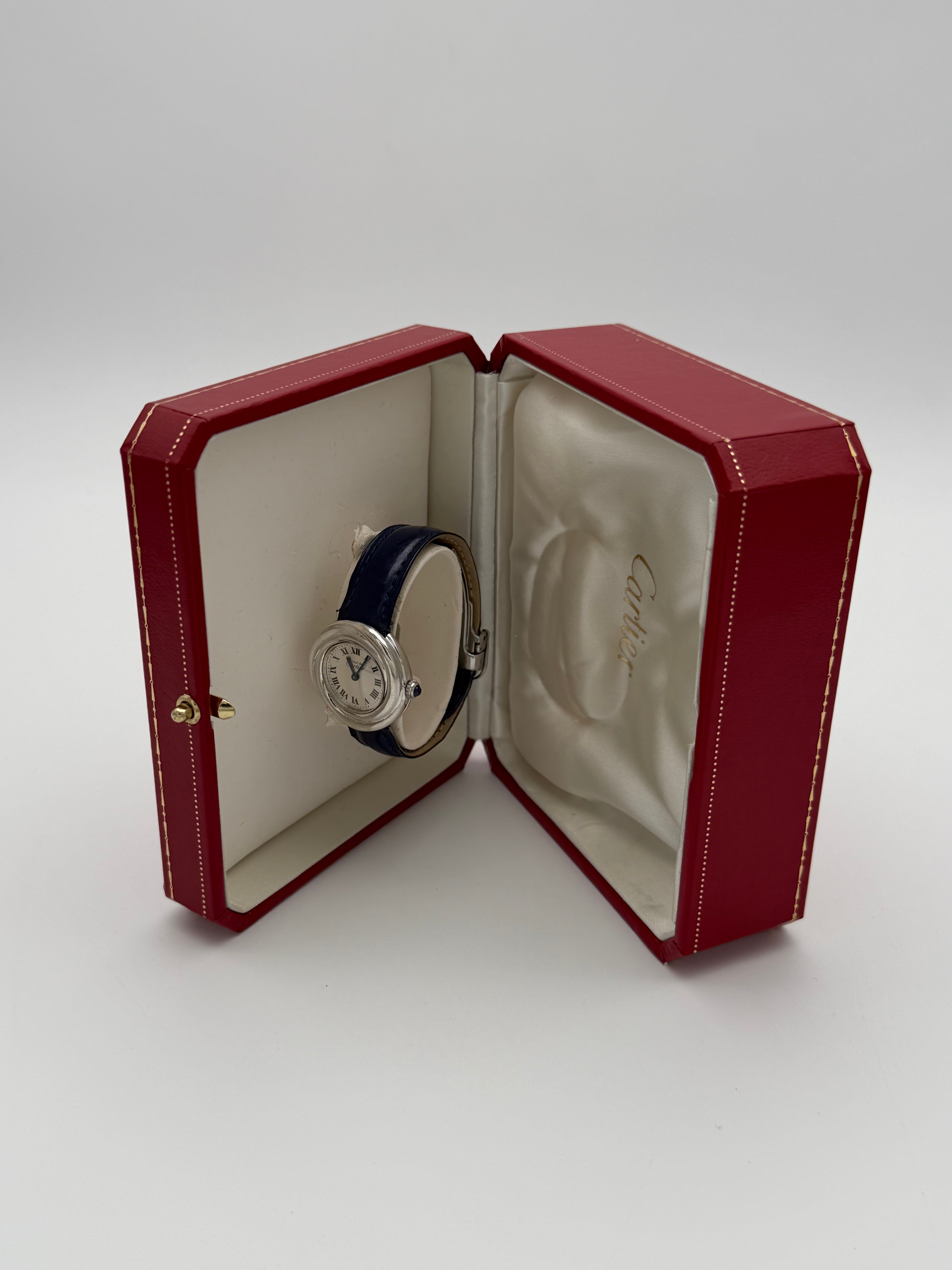 Cartier "Trinity" from the Must de Cartier collection – Ref. 2439 – 925 Silver – Full Set