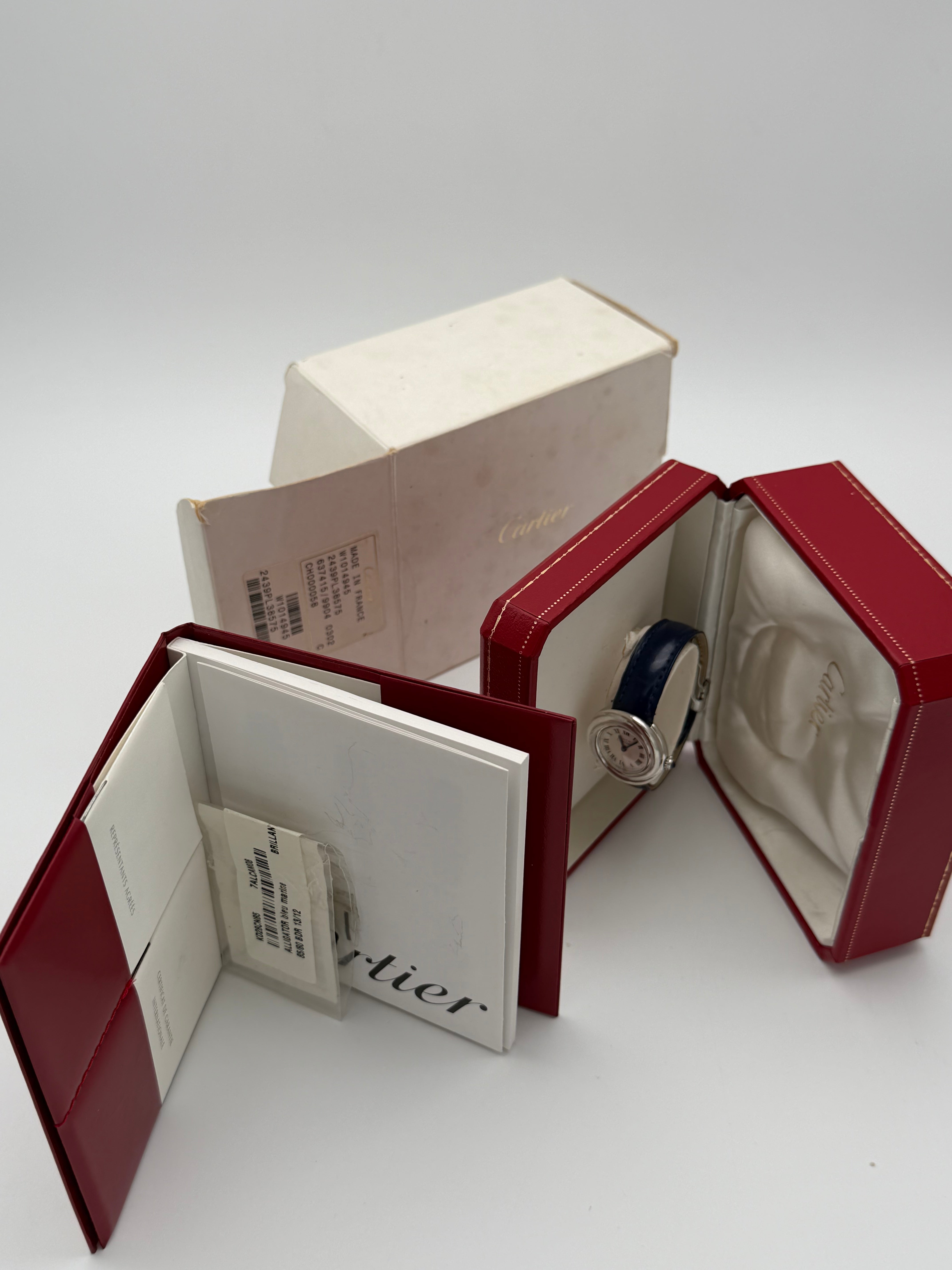 Cartier "Trinity" della collezione Must de Cartier – Ref. 2439 – Argento 925 – Full Set