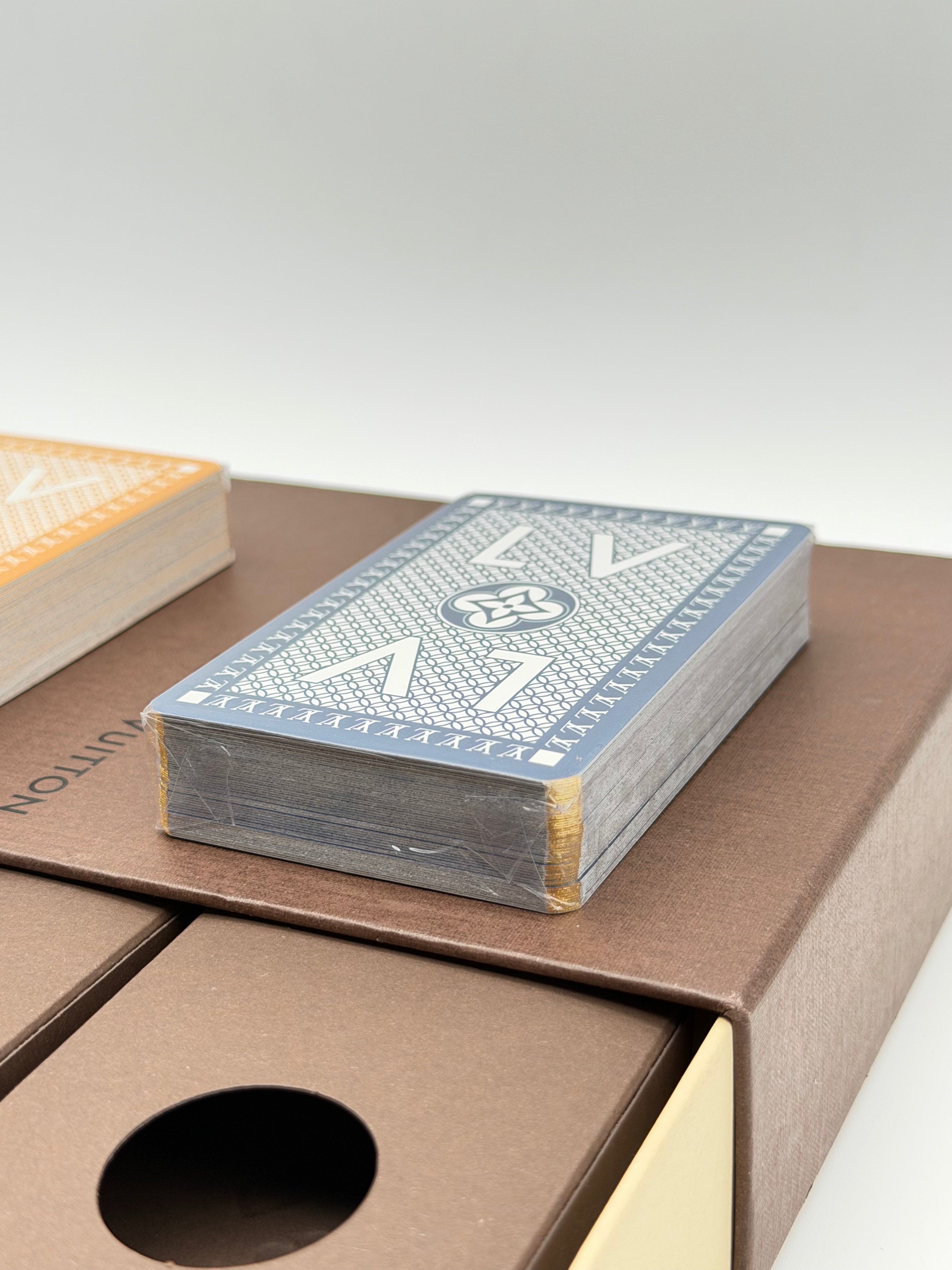 Louis Vuitton Cofanetto Vintage "Jeu de 54 Cartes" – Set 3 Mazzi