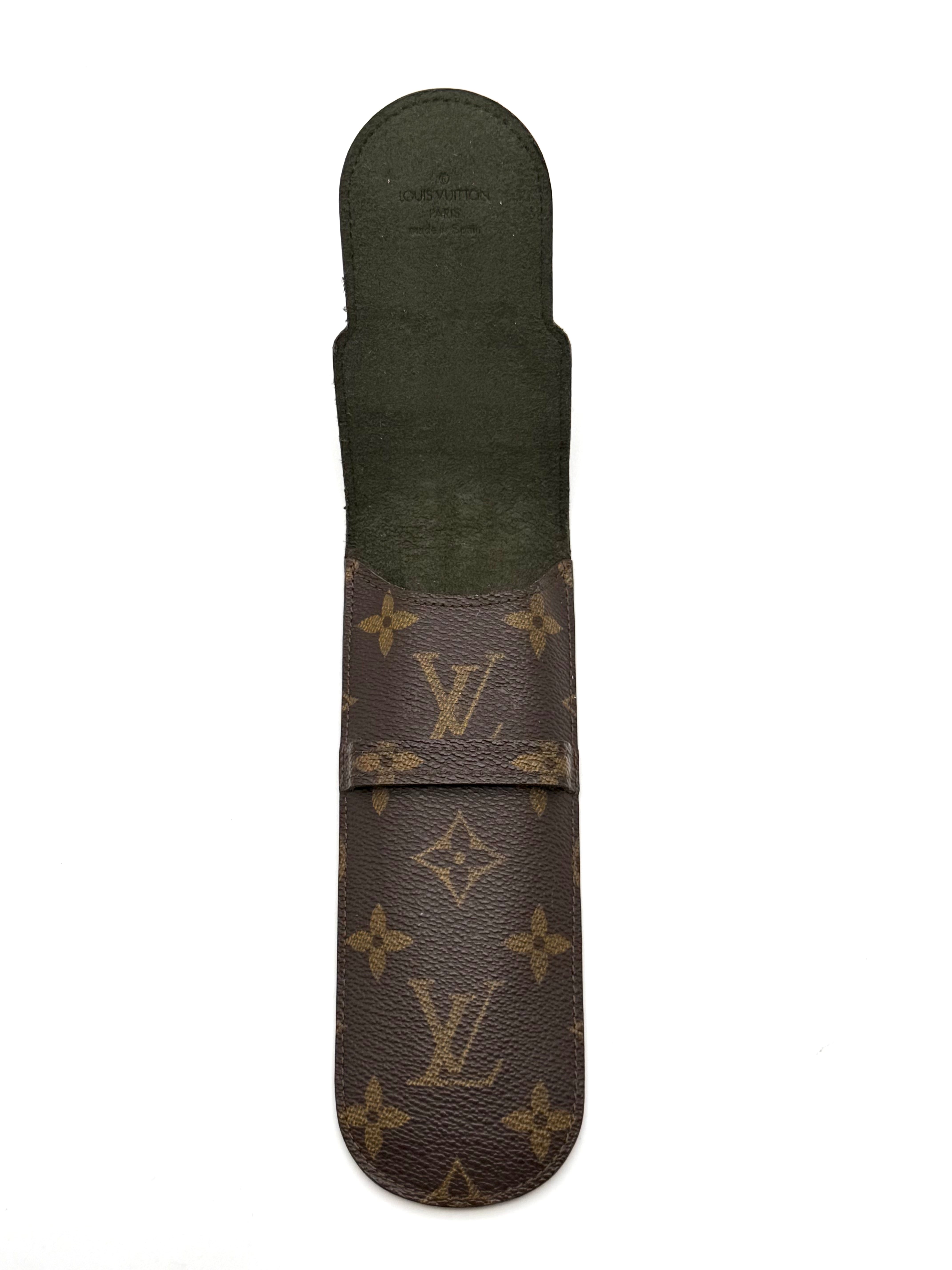 Louis Vuitton Portapenne Étui Stylo in canvas monogram