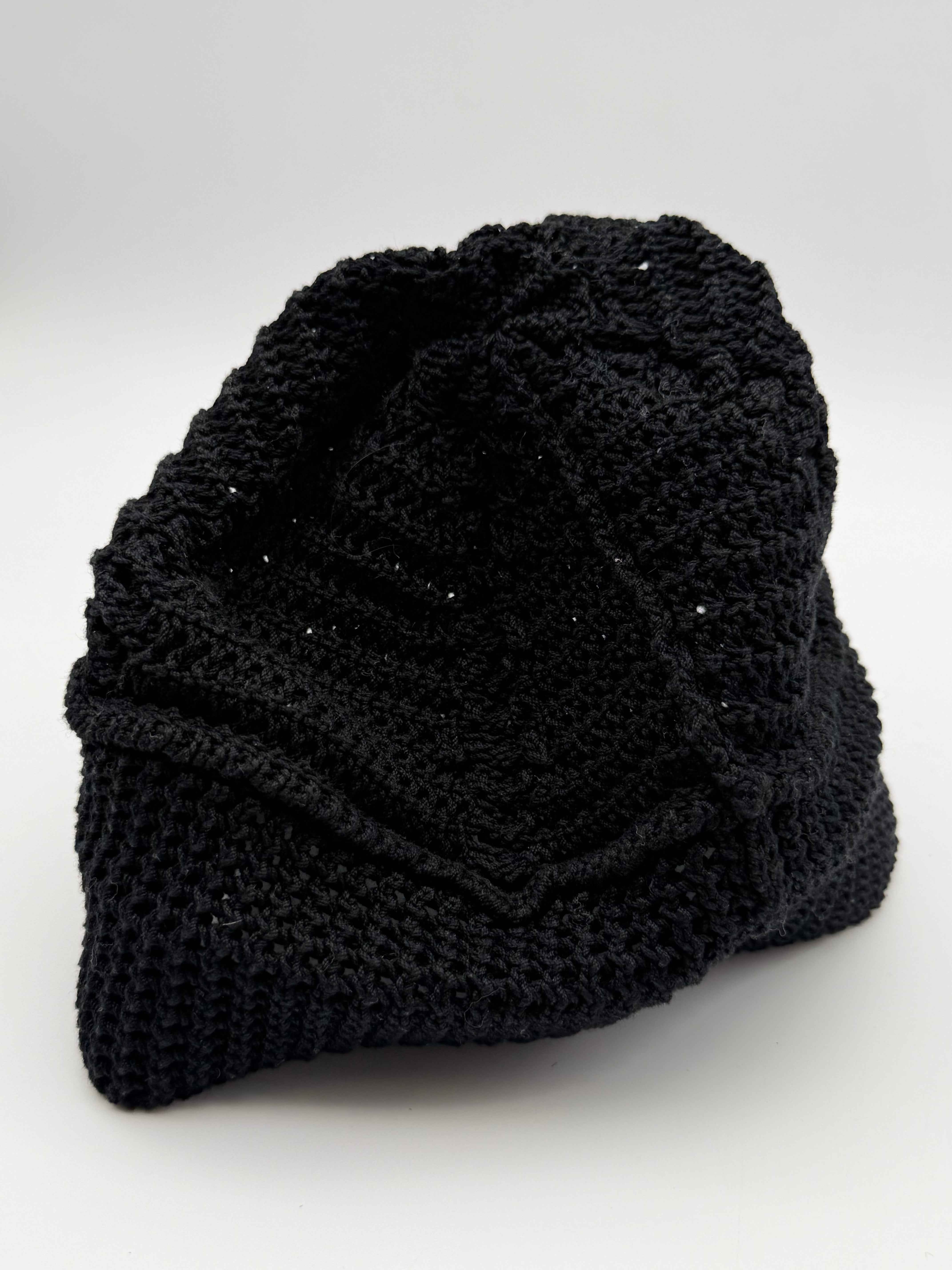 Valentino Garavani Papalina estiva in cotone nero