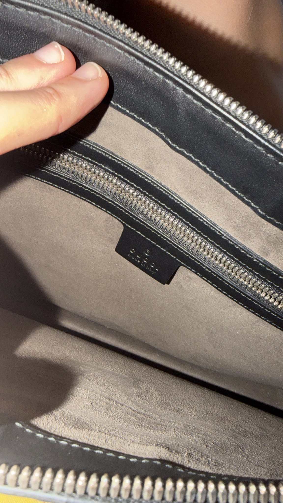 GUCCI IN PELLE GUCCISSIMA CON TRACOLLA